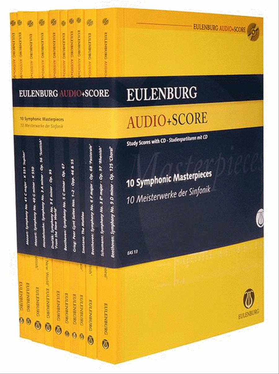 10 Symphonic Masterpieces (eulenburg Audio+scores Boxed Set)
