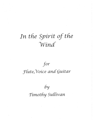 In the Spirit of the Wind - Score Only