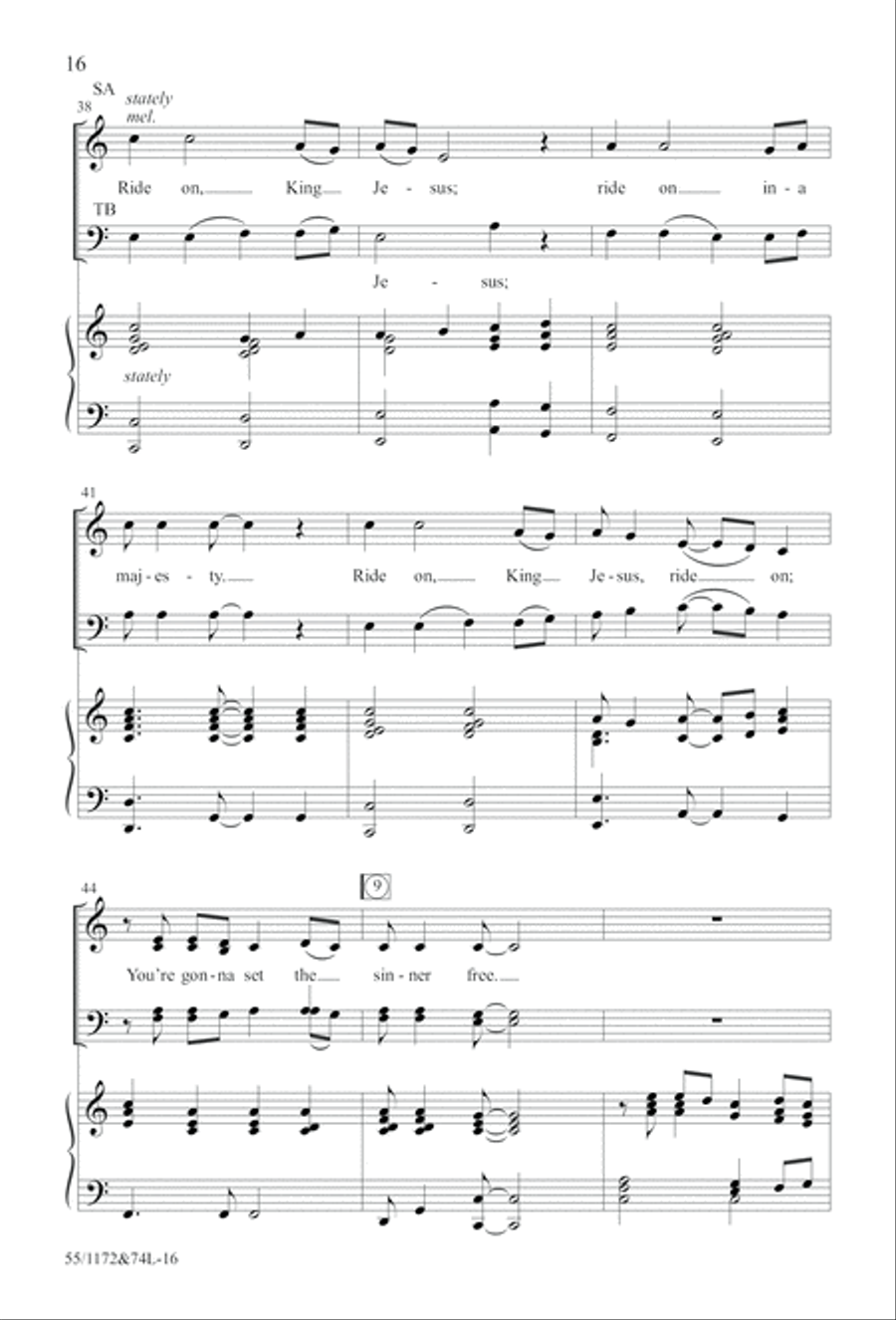 The Easter Story The Easter Story 4-Part scores gallery preview page 17