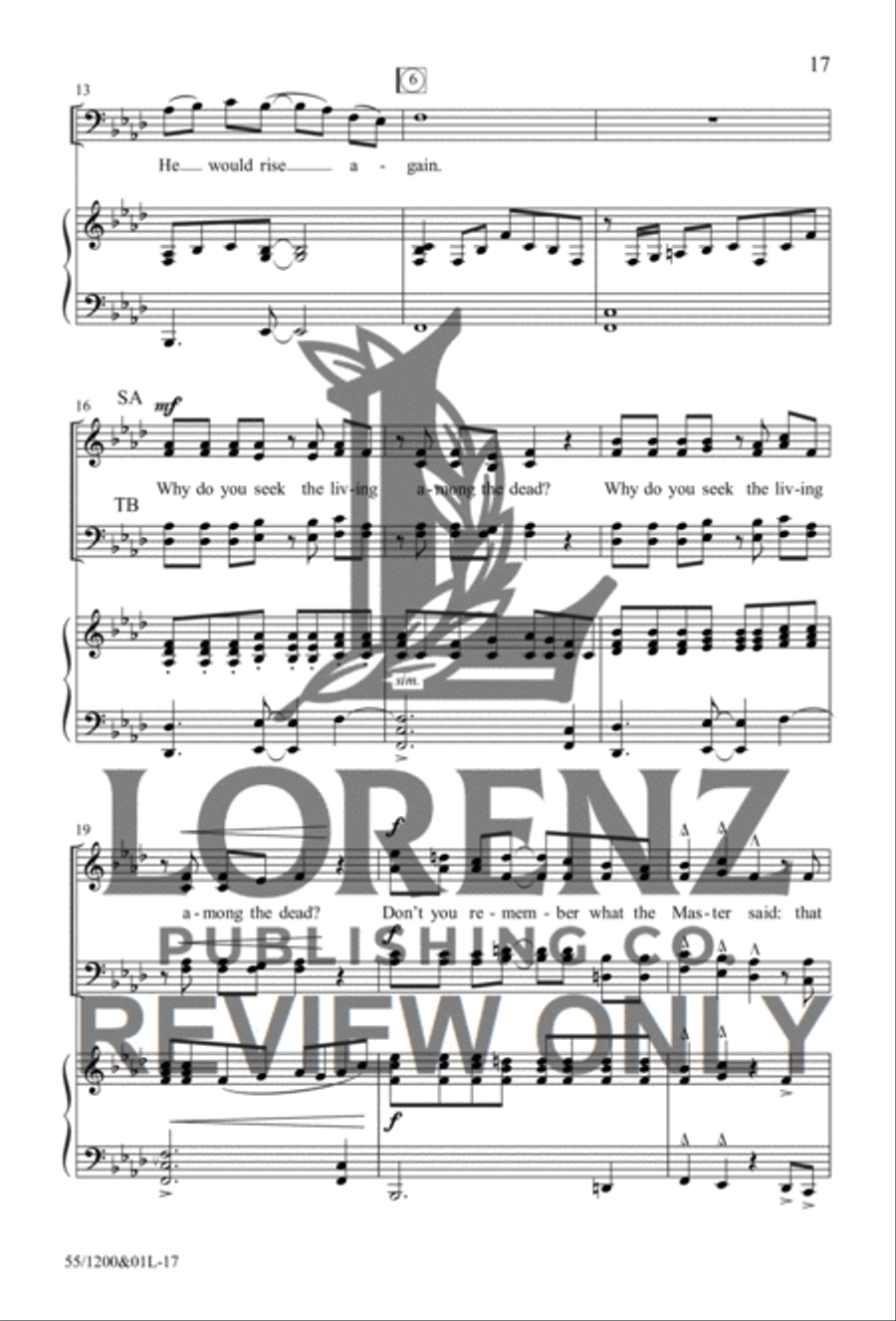 Once Upon a Morning Once Upon a Morning 4-Part scores gallery preview page 13