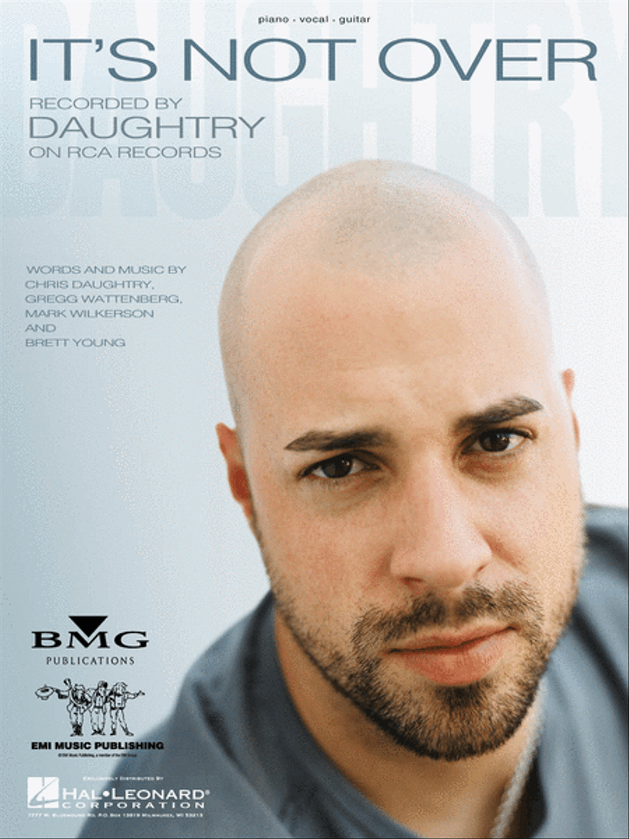 It's Not Over Piano, Vocal, Guitar scores gallery preview page 1