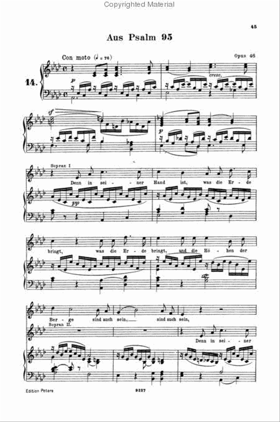 19 Duets for 2 Solo Voices and Piano Alto Voice scores gallery preview page 4