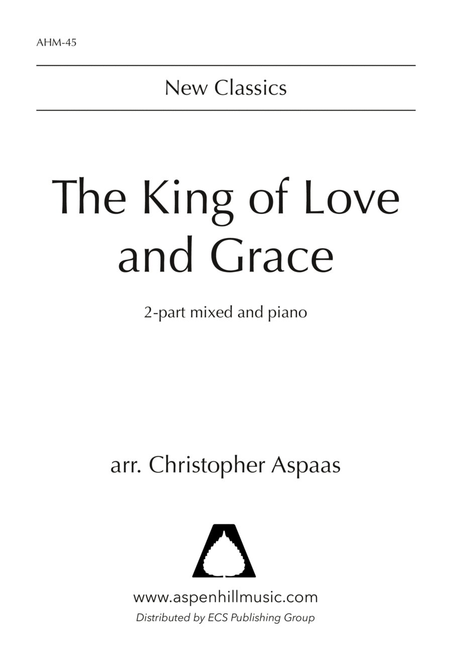 The King of Love and Grace Choir scores gallery preview page 1