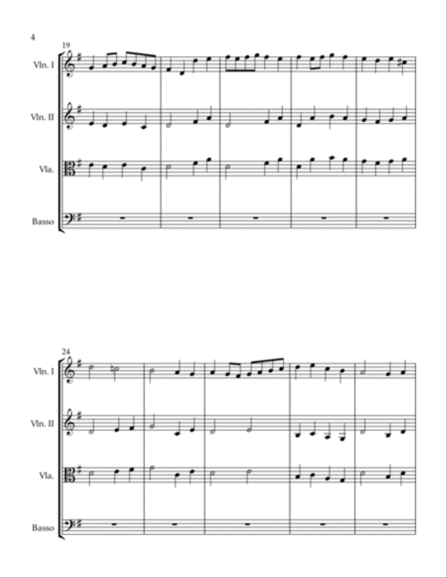 Alcina Tamborino Alcina Tamborino String Orchestra scores gallery preview page 4