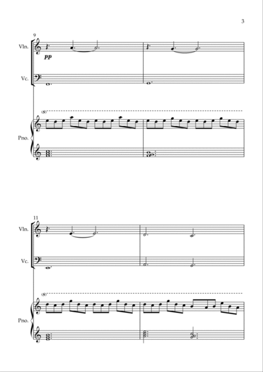 Forbidden Colours Piano Trio scores gallery preview page 3