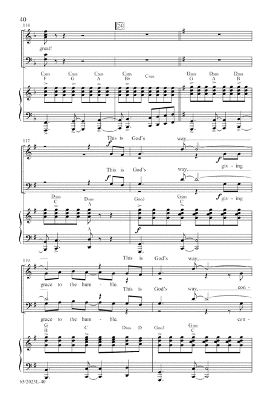Child of Hope Child of Hope 4-Part scores gallery preview page 41