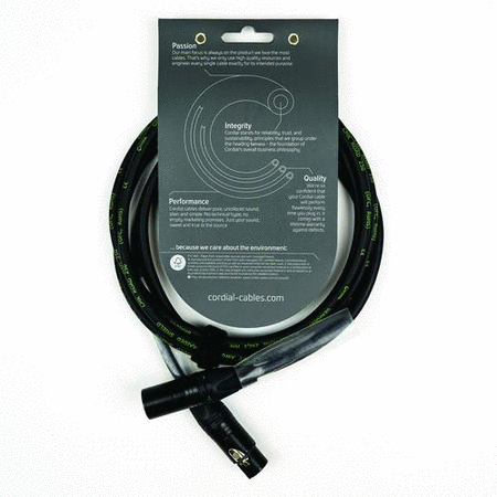 Premium High-Copper Studio Microphone Cable with Gold-Plated Contacts