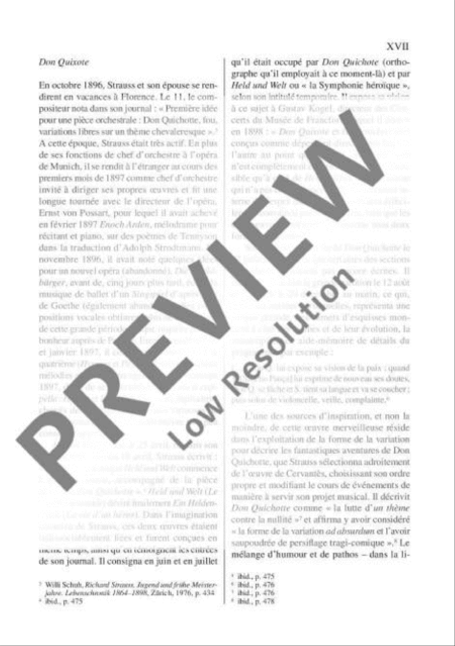 Don Quixote Orchestra scores gallery preview page 18