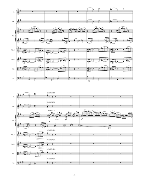 Concerto No. 5 (First Edition) - Orchestra Score