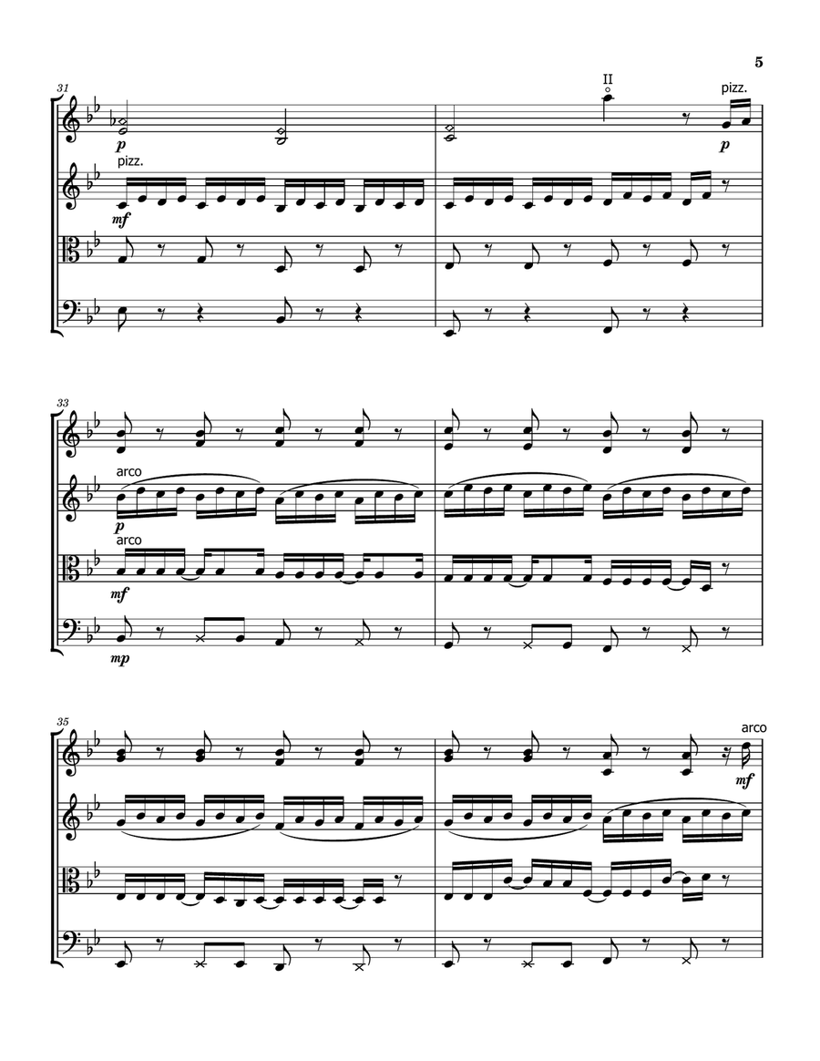 Step String Quartet scores gallery preview page 5