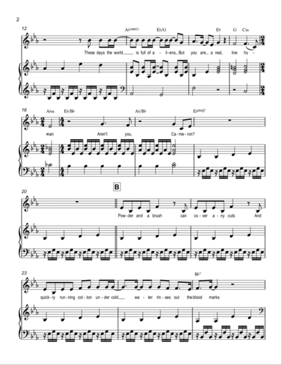 Cameron Voice scores gallery preview page 2