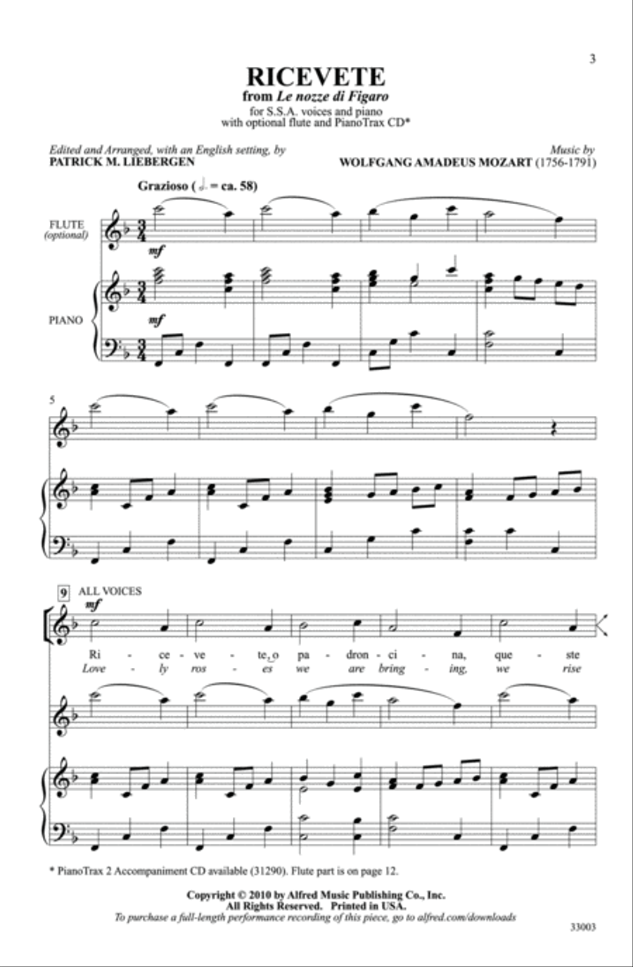 Ricevete Women's Choir scores gallery preview page 2