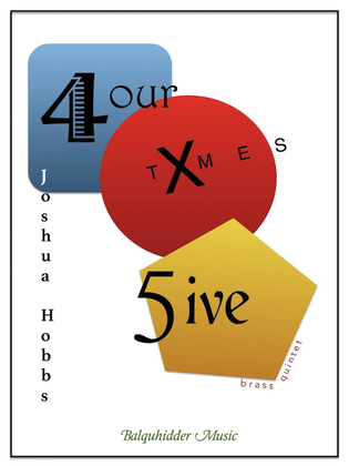 Book cover for Four Times Five