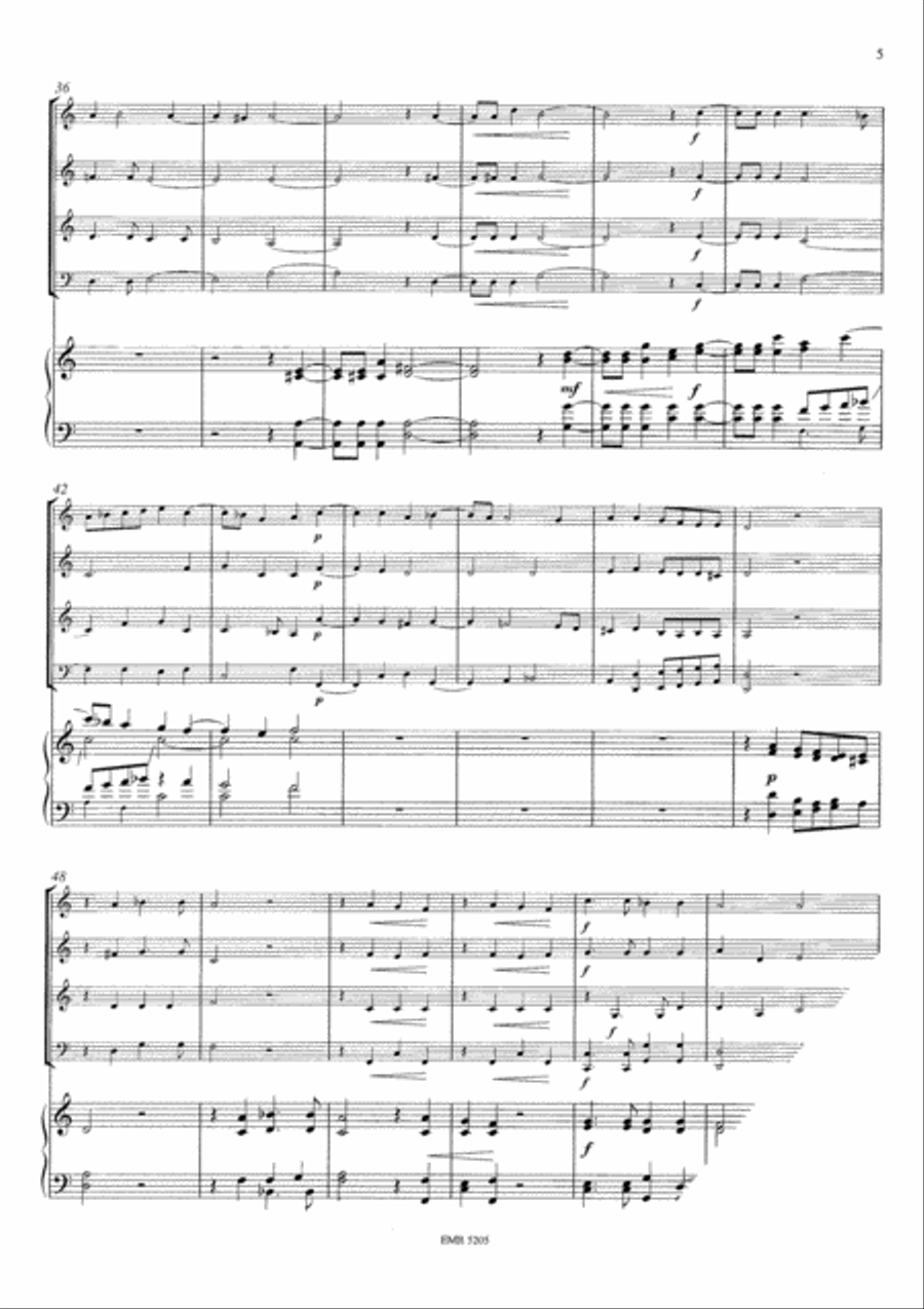 Sonata Pian e Forte Sonata Pian e Forte Brass Ensemble scores gallery preview page 5