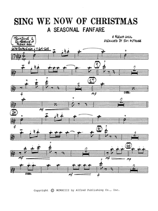 Sing We Now of Christmas (A Seasonal Fanfare): 1st Trombone