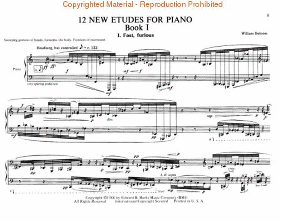 12 New Etudes for Piano