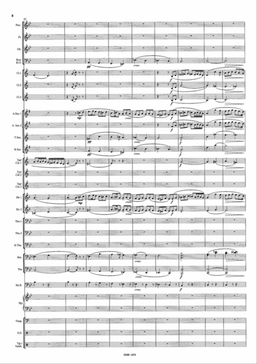 Scheherazade Concert Band scores gallery preview page 9
