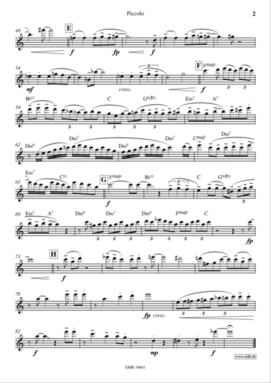Chicago Piccolo scores gallery preview page 3