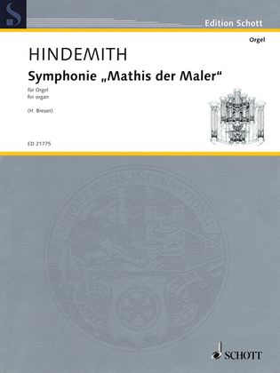 Book cover for Symphonie "Mathis der Maler"