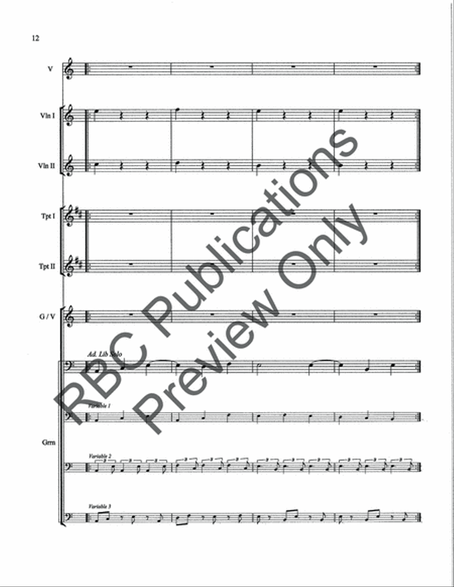 El Cascabel Voice scores gallery preview page 14