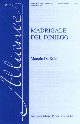 Book cover for Madrigale del diniego