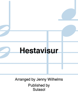 Book cover for Hestavisur