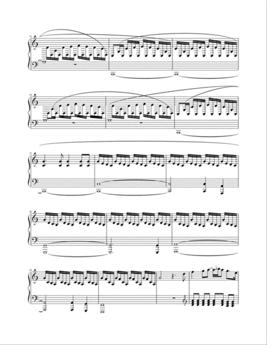 Christmas Medley Piano Solo scores gallery preview page 3
