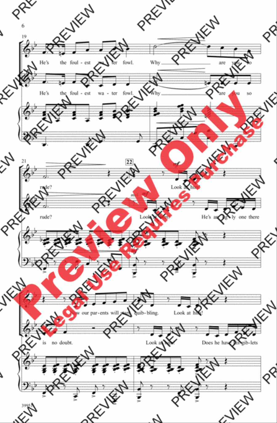 Honk! - SoundTrax CD (CD only) Choir scores gallery preview page 5