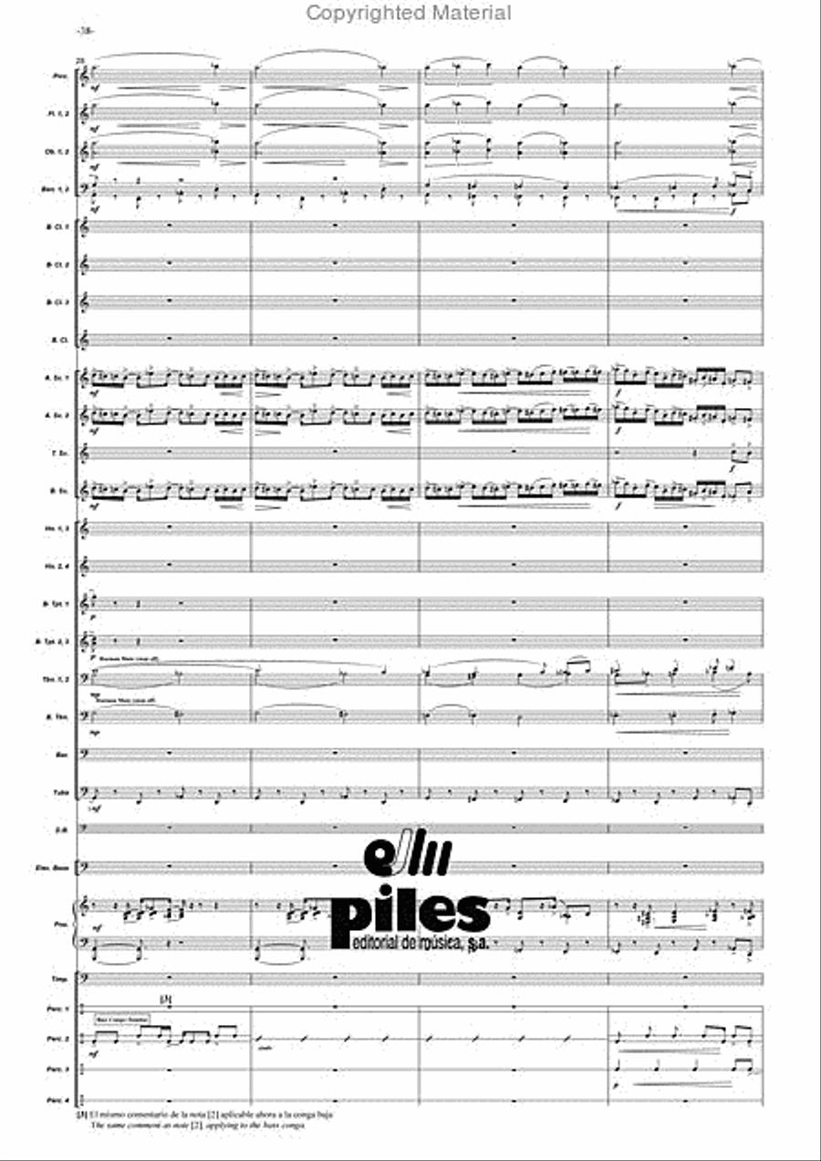 Duende Duende Concert Band scores gallery preview page 39