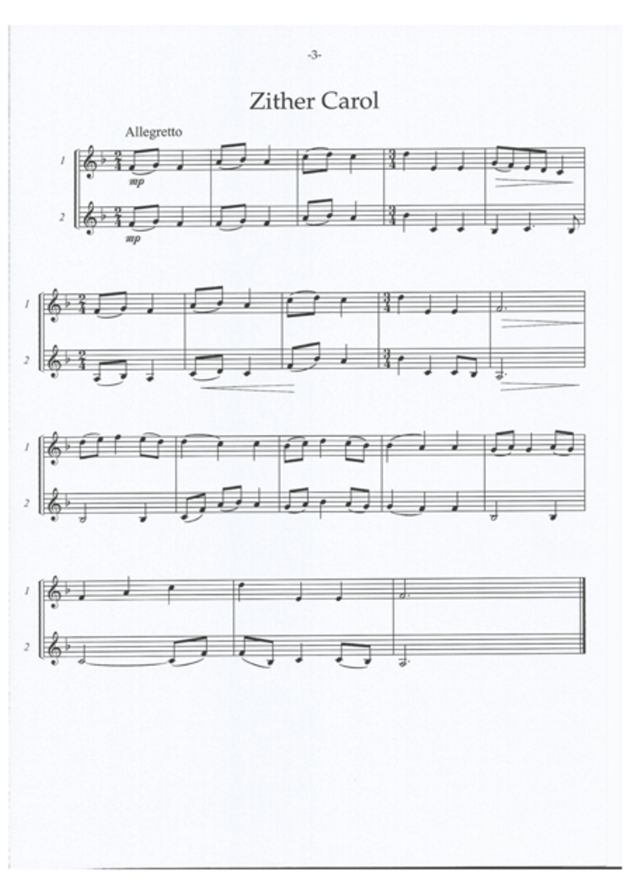 15 Favourite Carols Horn scores gallery preview page 3