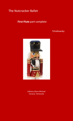 Book cover for Nutcracker Ballet First Flute part complete