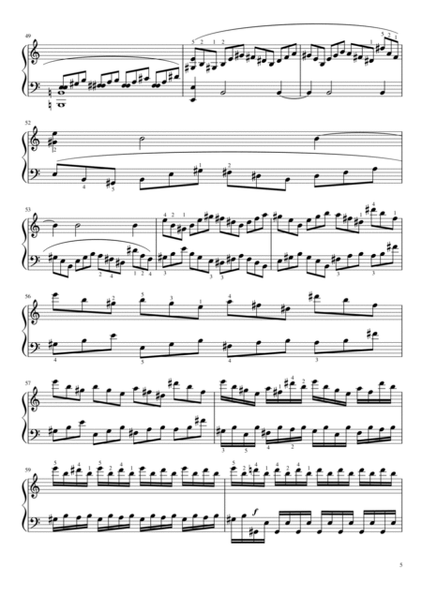 Beethoven - Sonata in C Major - Op. 53 No. 21 (“Waldstein”) - 1st Mov - Original With Fingered image number null