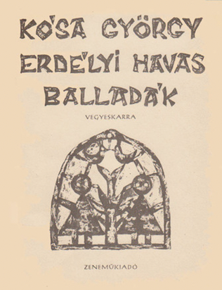 Book cover for Erdlyi Havas Ballada