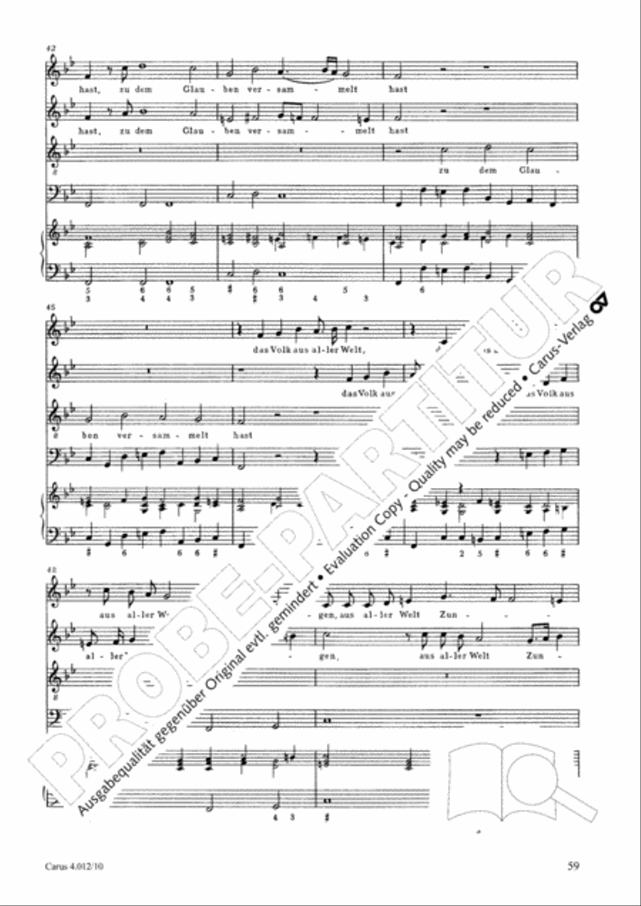 Opella Nova I. Teil 1618 Opella Nova I. Teil 1618 Collection / Songbook scores gallery preview page 60