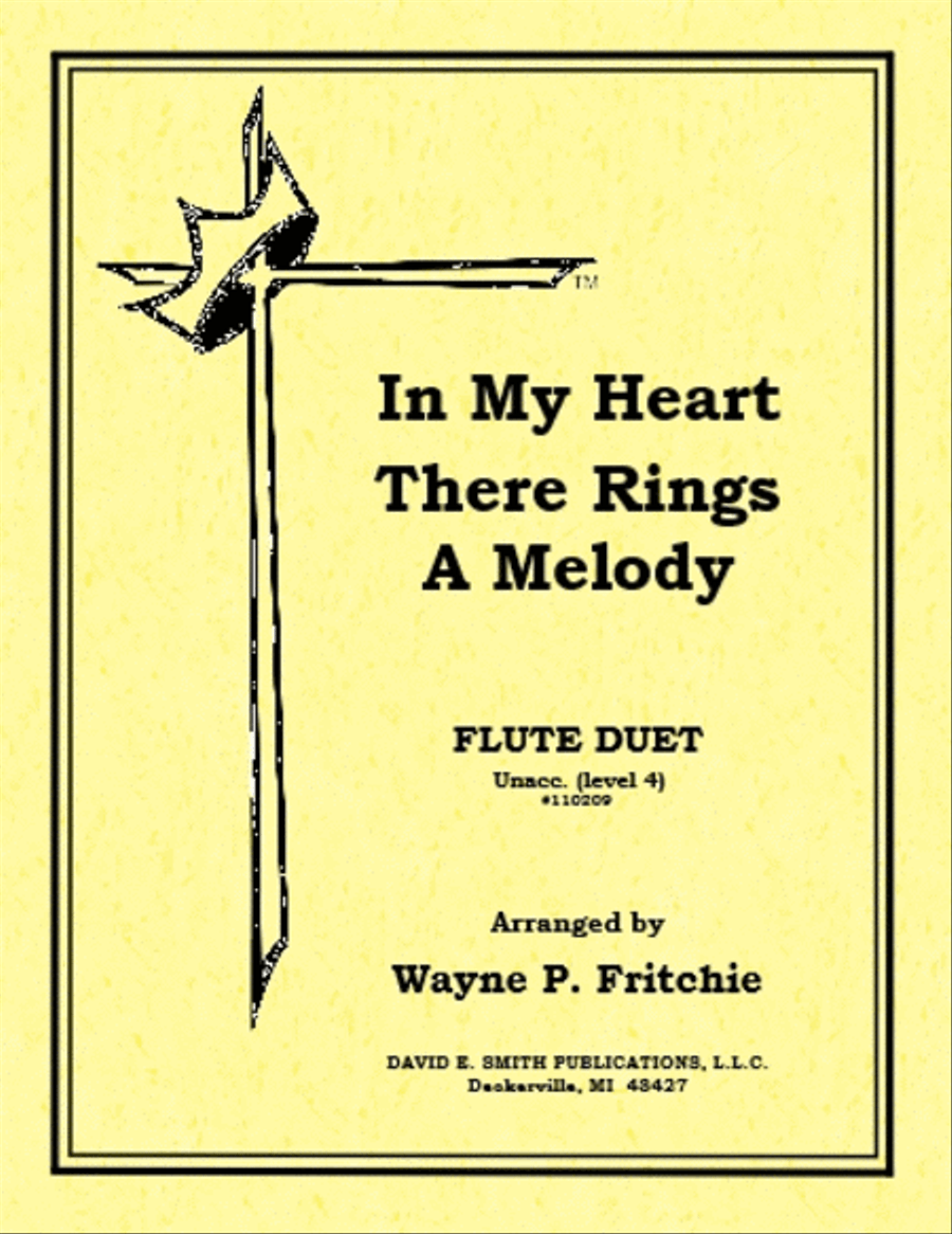 In My Heart There Rings A Melody (unacc) Flute Duet scores gallery preview page 1