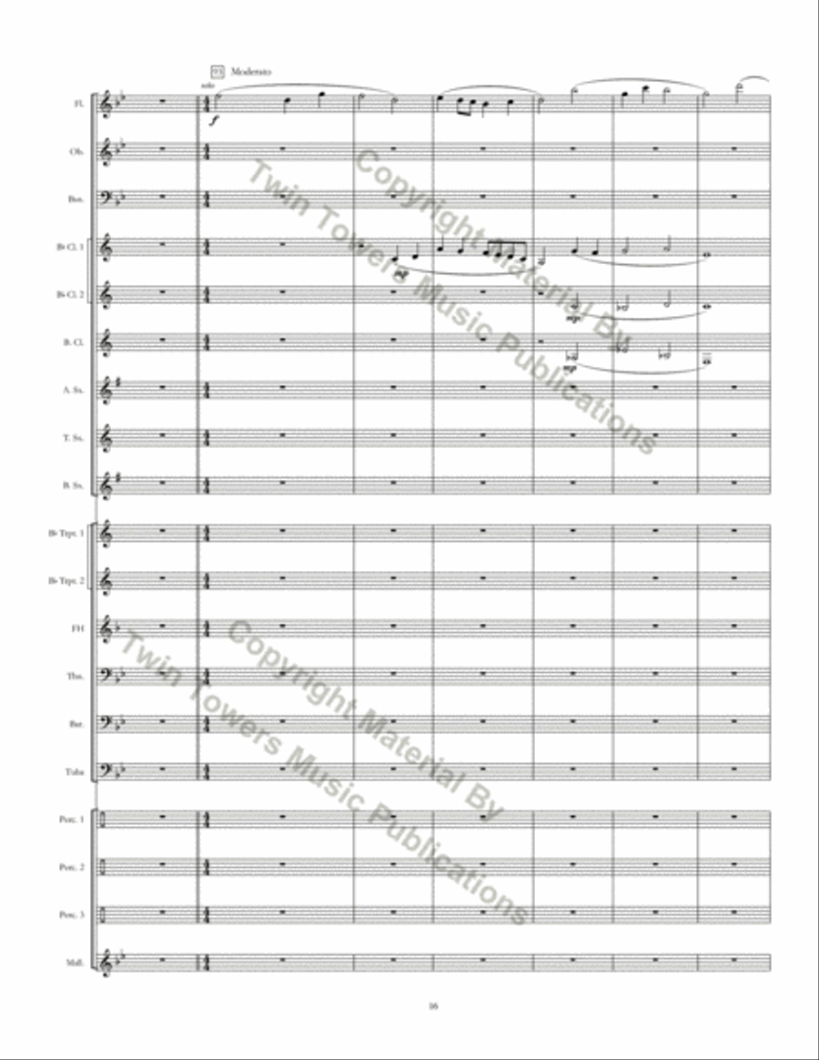 Running With Scissors Concert Band scores gallery preview page 17