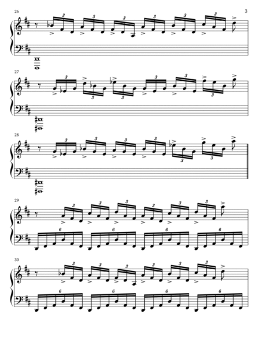 Paul's Dream Piano Solo scores gallery preview page 3