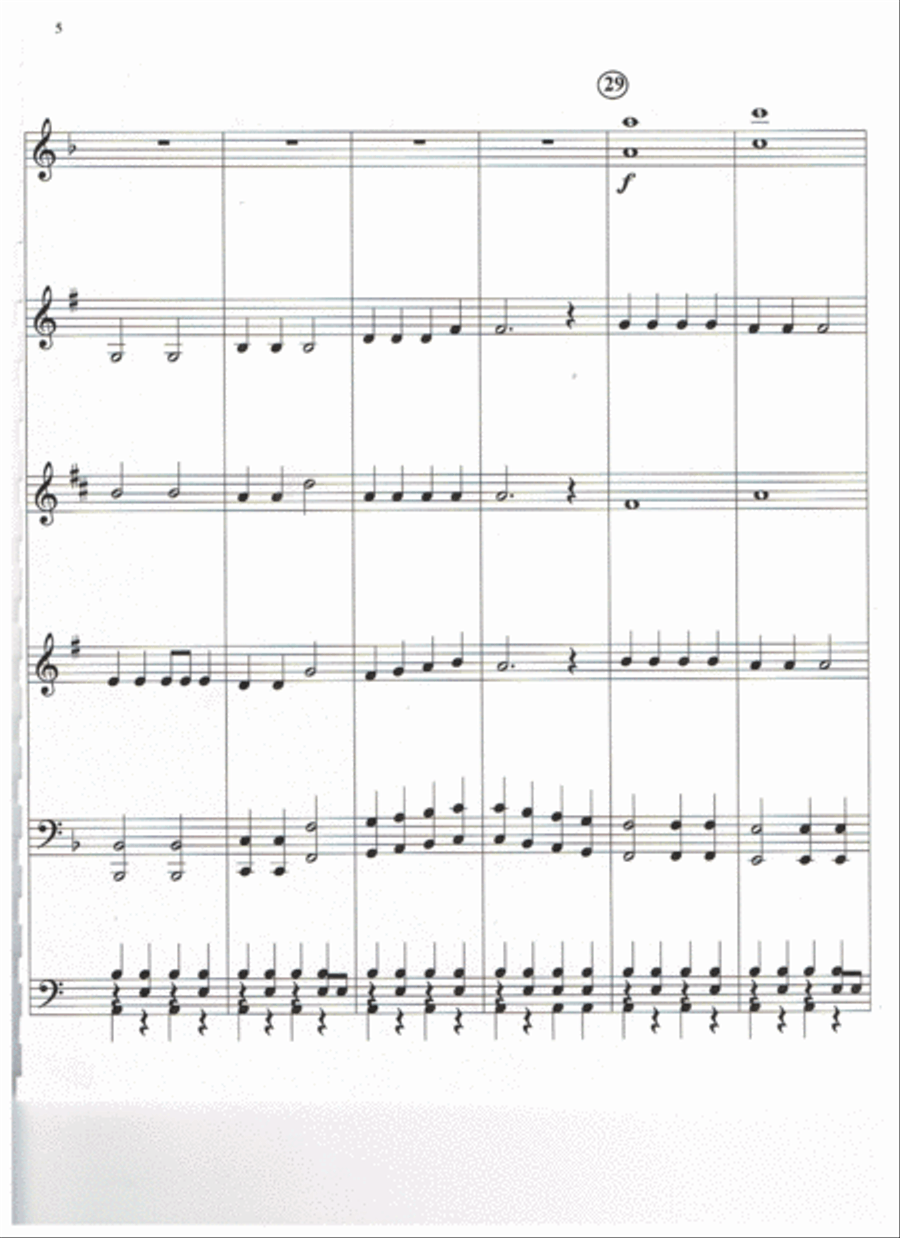 JOLLY OLD SAINT NICHOLAS JOLLY OLD SAINT NICHOLAS Concert Band scores gallery preview page 6