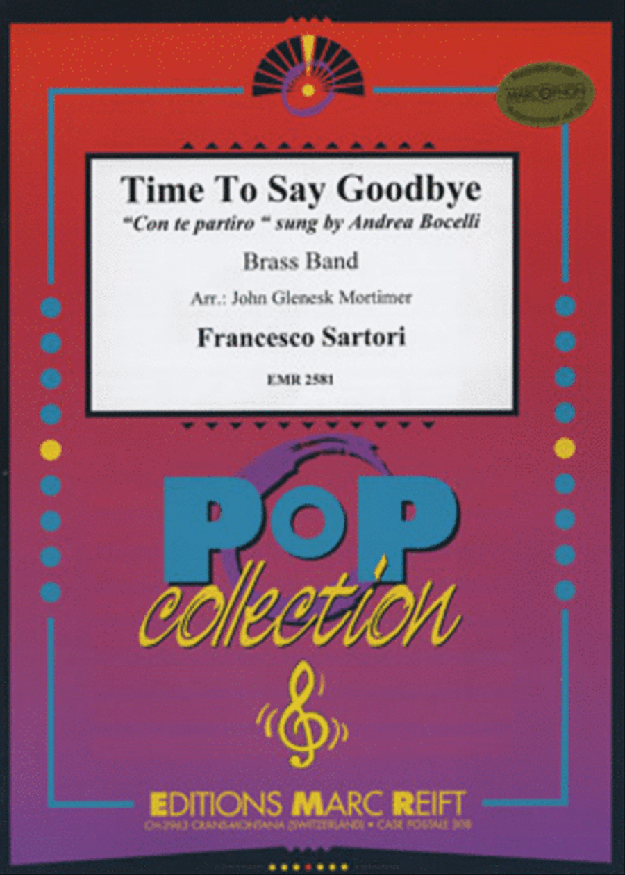 Time To Say Goodbye Brass Band scores gallery preview page 1