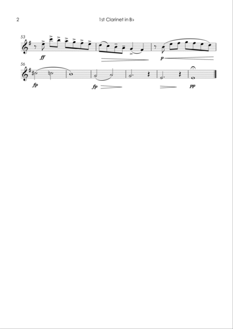 Borghild’s Dream - clarinet quintet Borghild’s Dream - clarinet quintet Clarinet Quintet scores gallery preview page 6