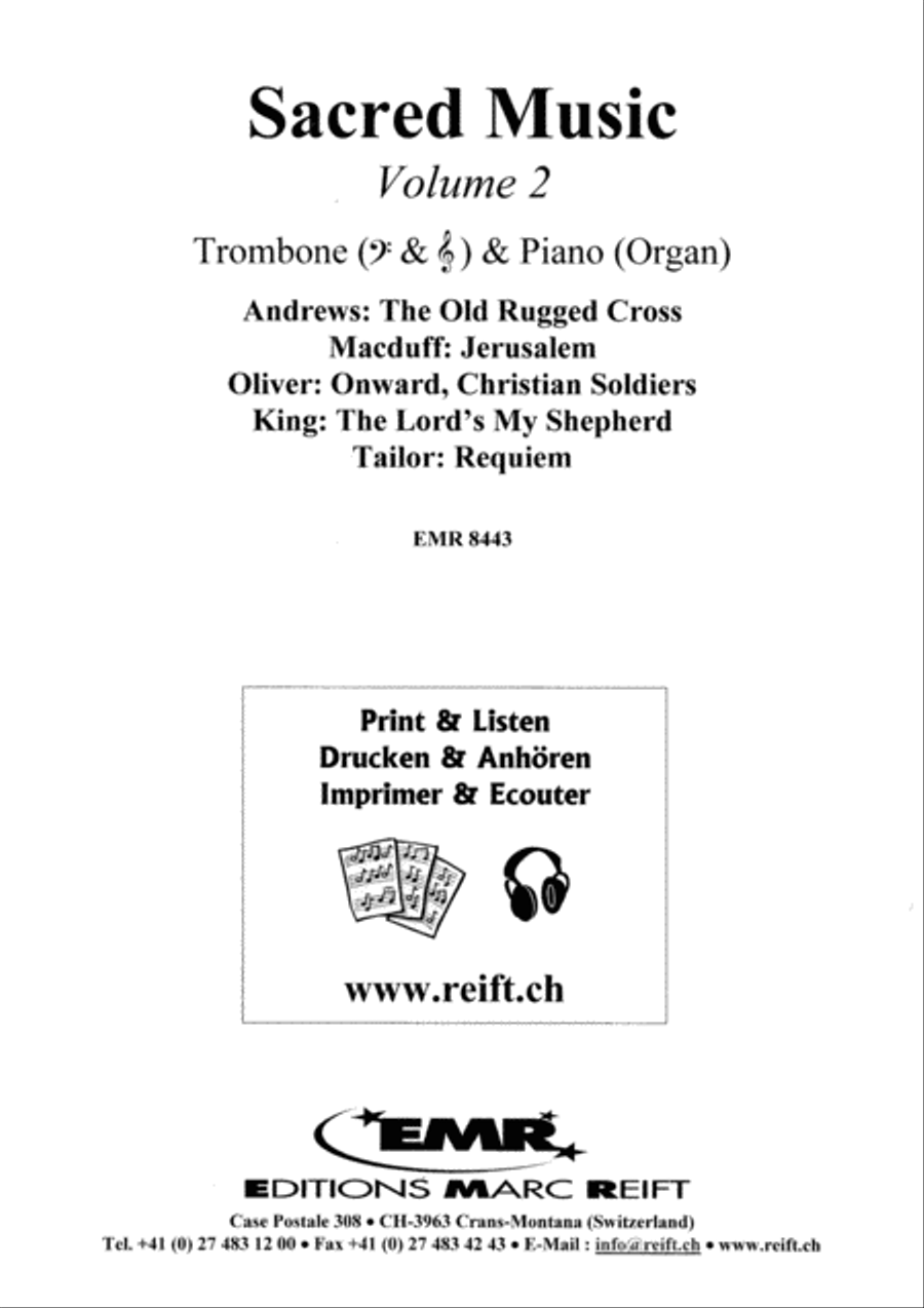 Sacred Music Volume 2 Sacred Music Volume 2 Organ scores gallery preview page 2