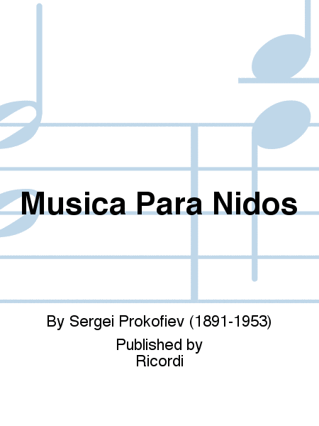 Musica Para Ninos Op 65