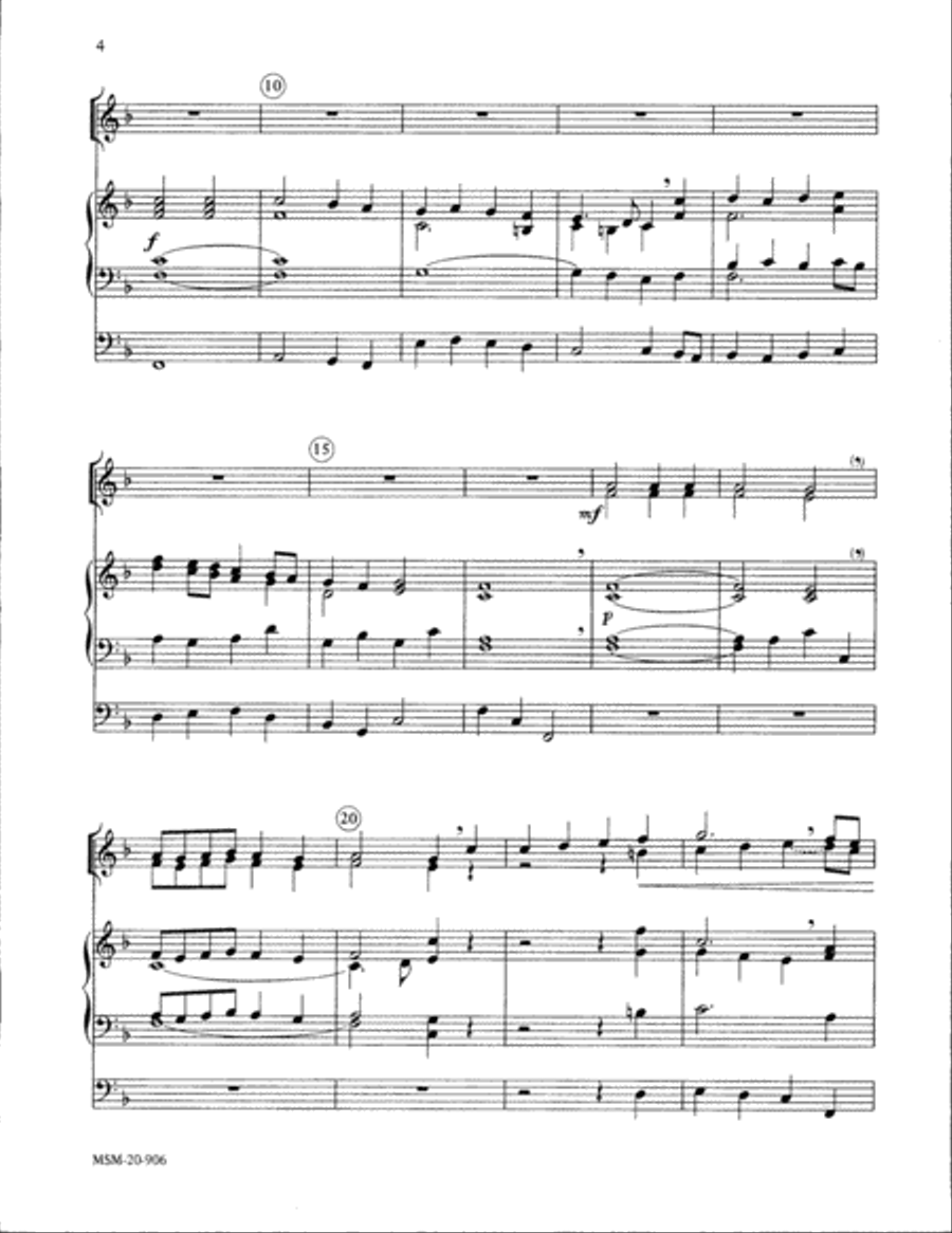 Trumpet Processional Trumpet Processional Trumpet Duet scores gallery preview page 2