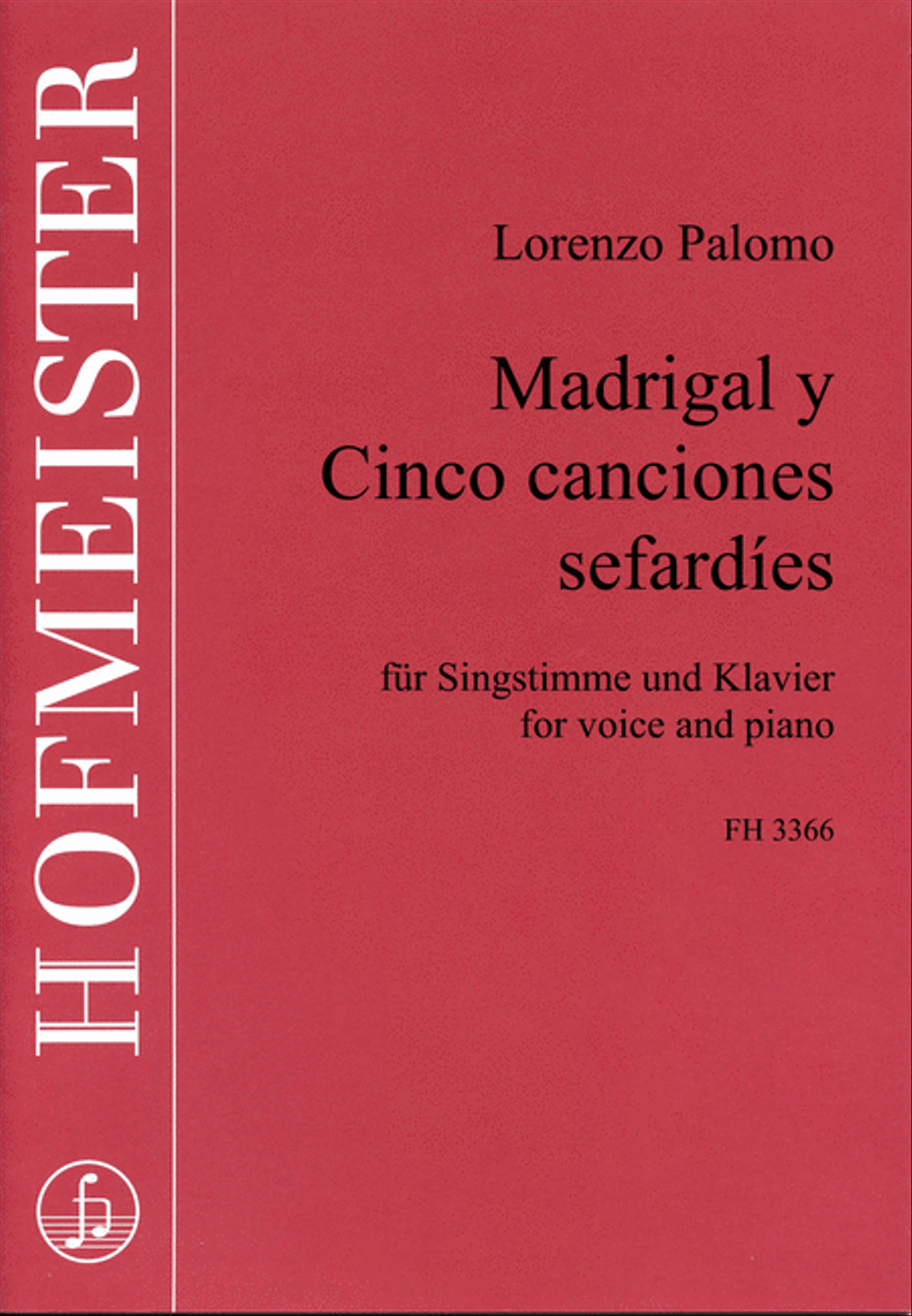 Madrigal y cinco Canciones sefardies Choir scores gallery preview page 1