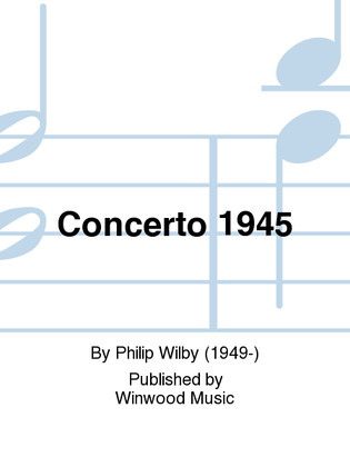 Book cover for Concerto 1945