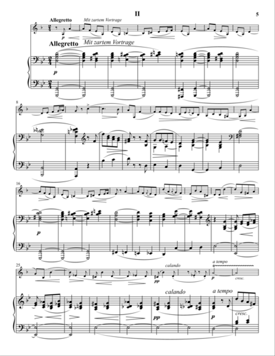 Drei Romanzen Piano Accompaniment scores gallery preview page 5