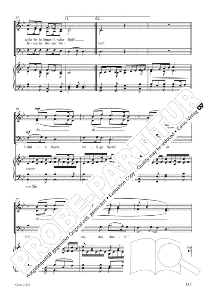 Loreley. Folk songs for choir (Loreley. Volkslieder fur Chor) Choir scores gallery preview page 140