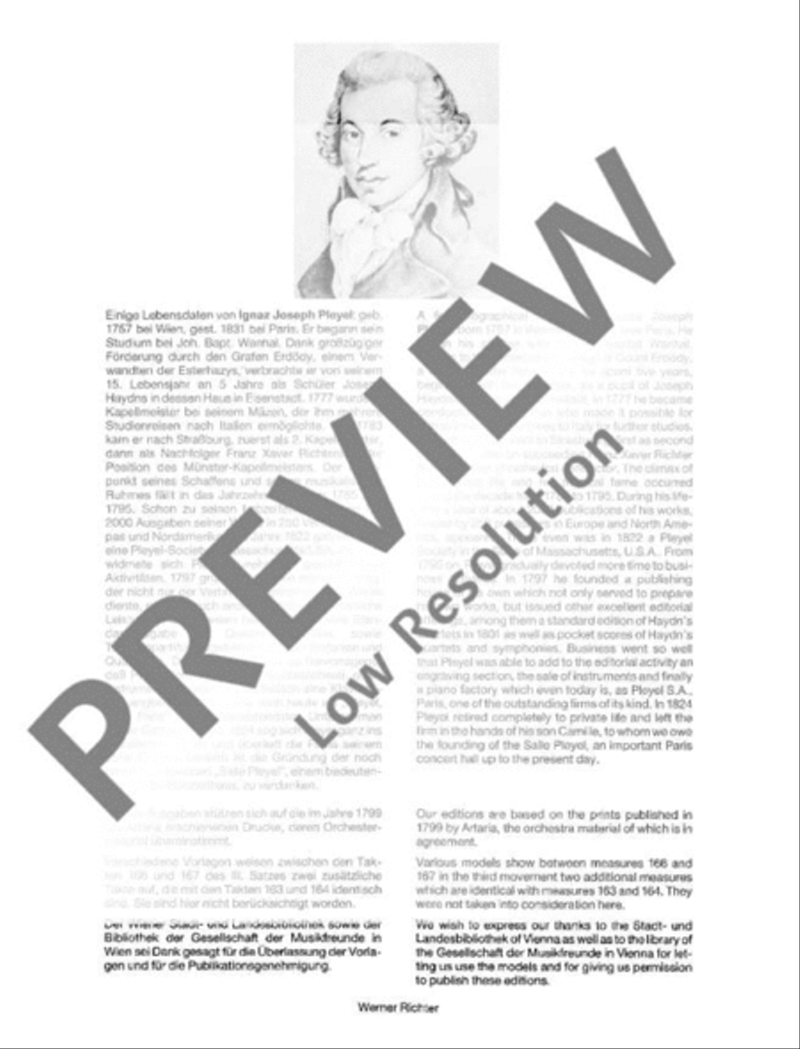 Concerto C major Flute scores gallery preview page 6
