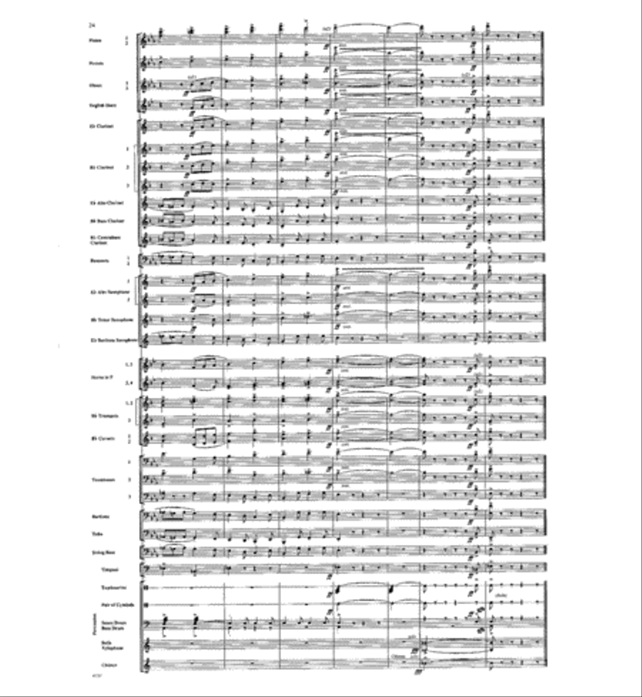 Funiculi, Funicula Concert Band scores gallery preview page 23