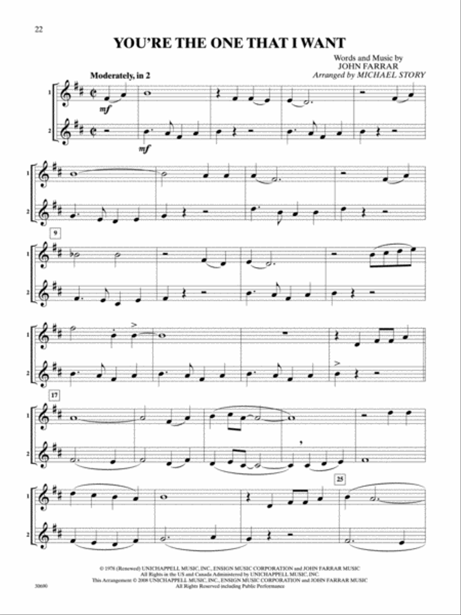 Pop Duets for All Small Ensemble scores gallery preview page 3